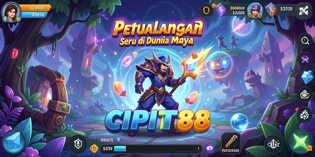 Tangkap momen seru dalam gameplay petualangan CIPIT88.
