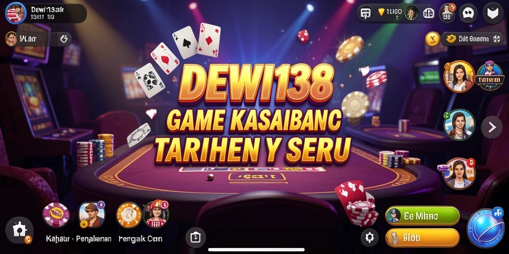 Tampilan gameplay DEWI138 yang menarik dan memukau.