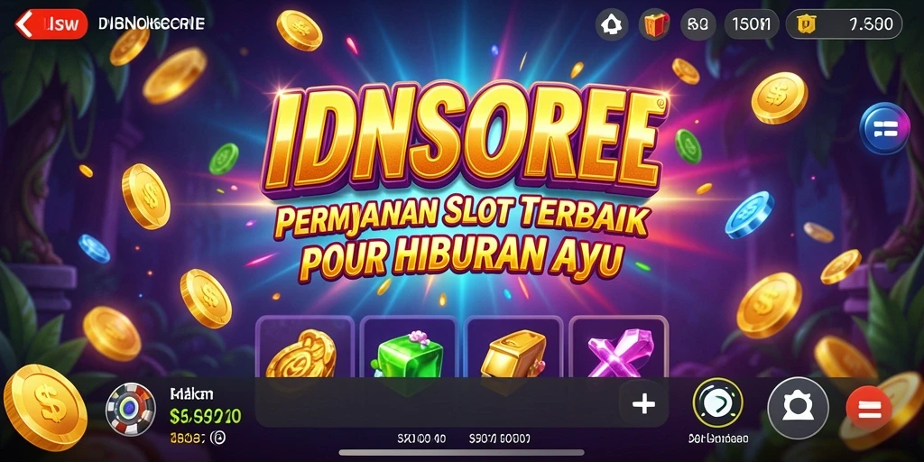 Screenshot gameplay IDNSCORE yang menunjukkan berbagai mesin Slot yang menarik.