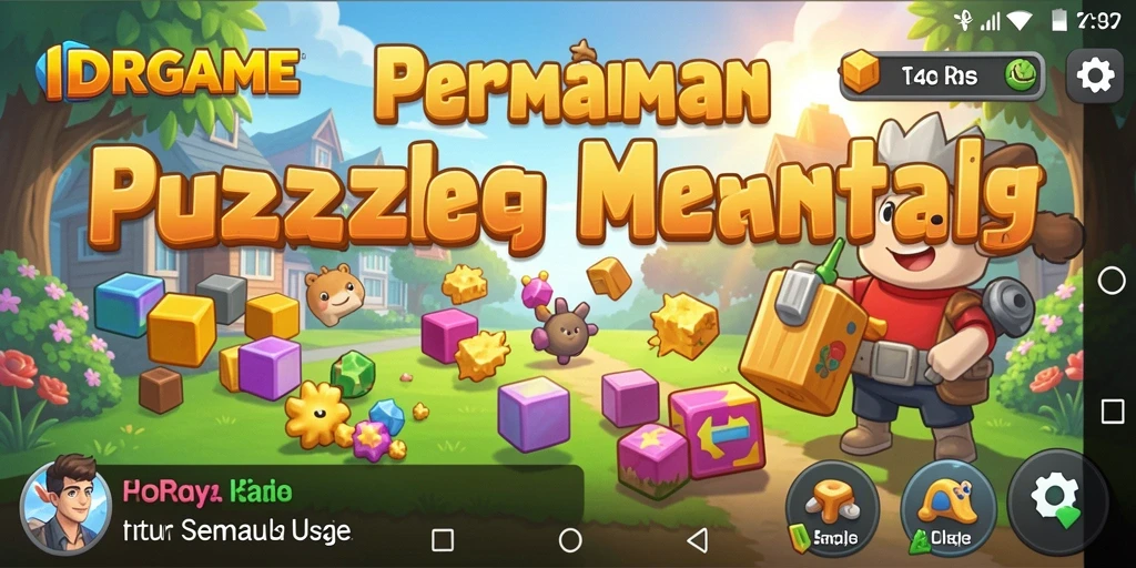 Tampilan gameplay IDRGAME yang menarik dan menantang.