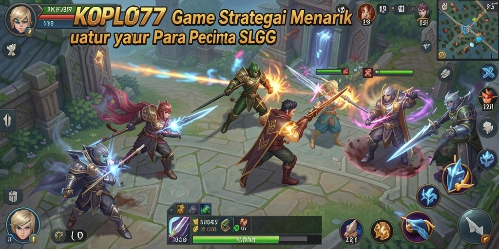 Tampilan gameplay SLG yang seru dan menantang dari KOPLO77.