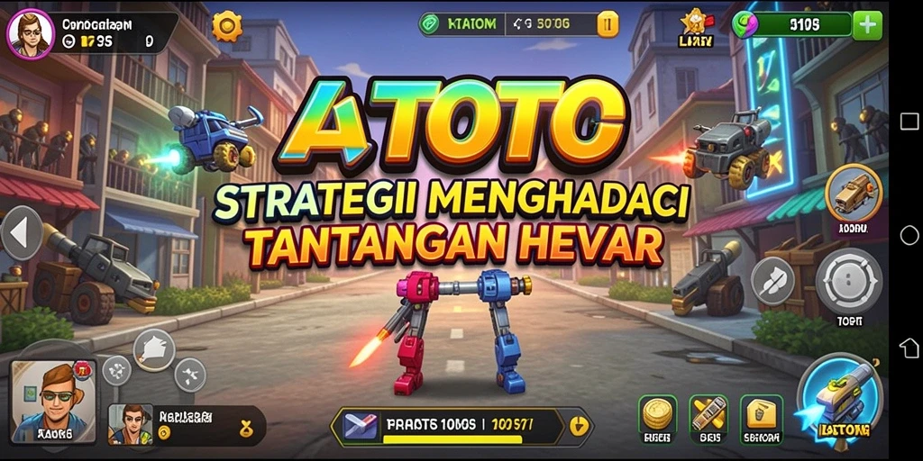 Tampilan gameplay LATOTO dengan strategi penuh aksi dan kolaborasi.