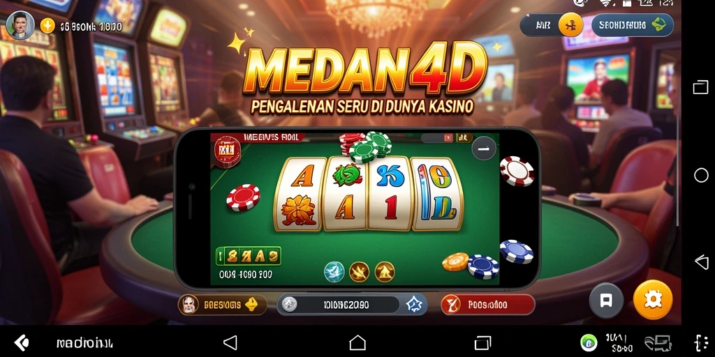 Tampilan gameplay MEDAN4D yang memukau dan mendebarkan.