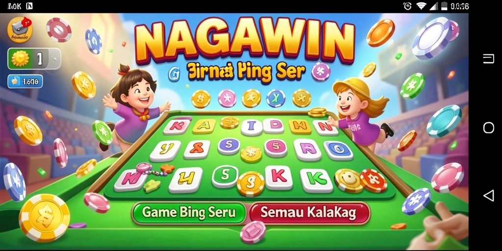 Tangkap momen seru gameplay Bingo NAGAWIN yang menggembirakan.