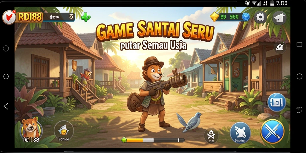 Tangkapan layar menunjukkan gameplay menarik dari RDI88.