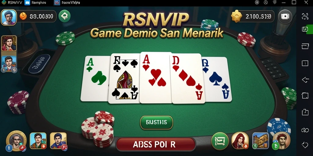 Tampilan gameplay menarik di RSNVIP dengan fitur interaktif.
