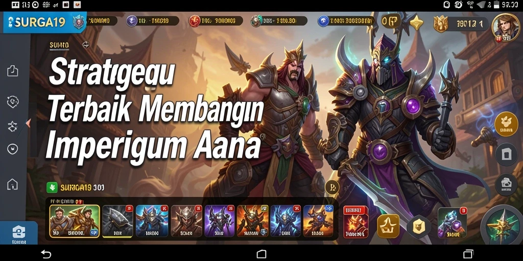 Screenshot gameplay <strong>SURGA19</strong> menampilkan aksi strategi real-time yang seru.