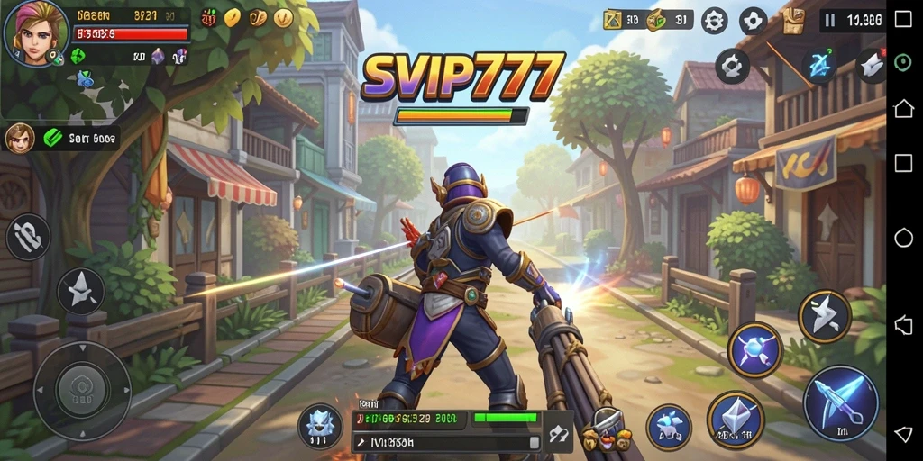 Screenshot gameplay SVIP777 dengan grafik menawan dan tantangan seru.