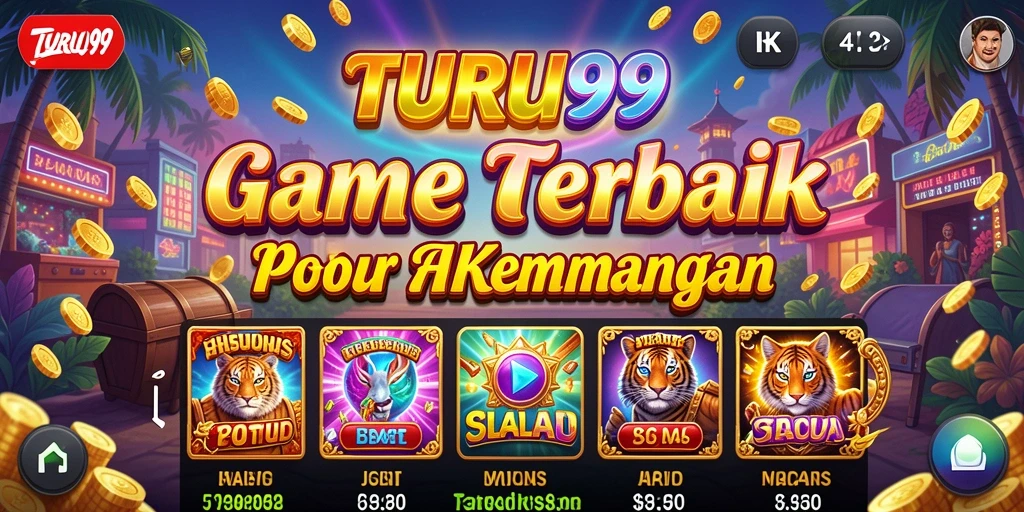 Screenshot gameplay TURU99 menampilkan keseruan bermain slot.